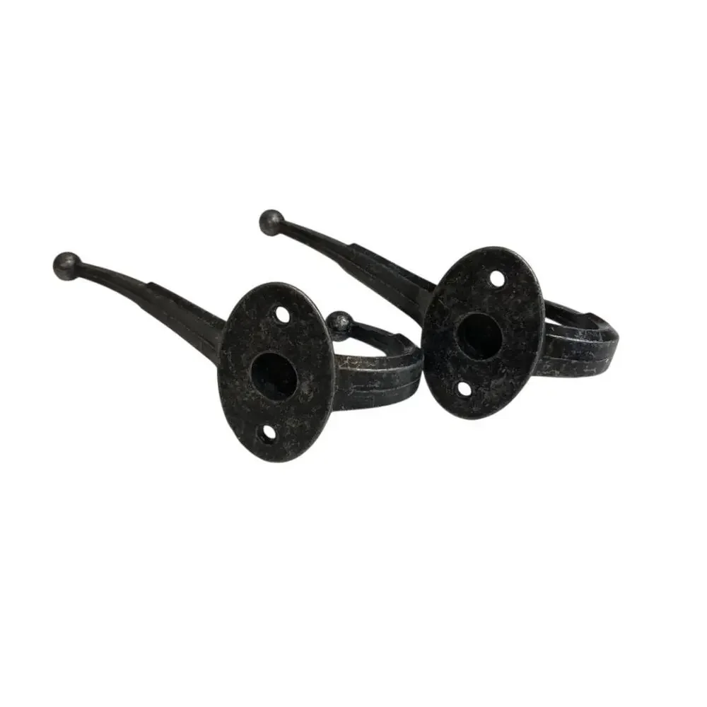 Coat Hat Hook Metal Distressed Finish Wall Hanging 5